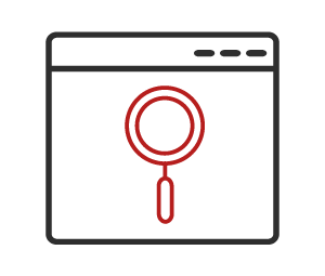 Data-analysis image of a data storage icon for MTI data storage services