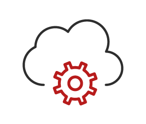 Infrastructure-as-a-service image of iaas icon for MTI's infrastructure as a service cloud service
