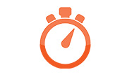 facts7 image of a stop watch icon for ABOUT MTI