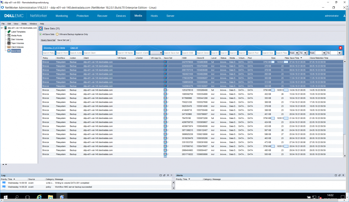 Dell EMC NetWorker Data-Protection - MTI
